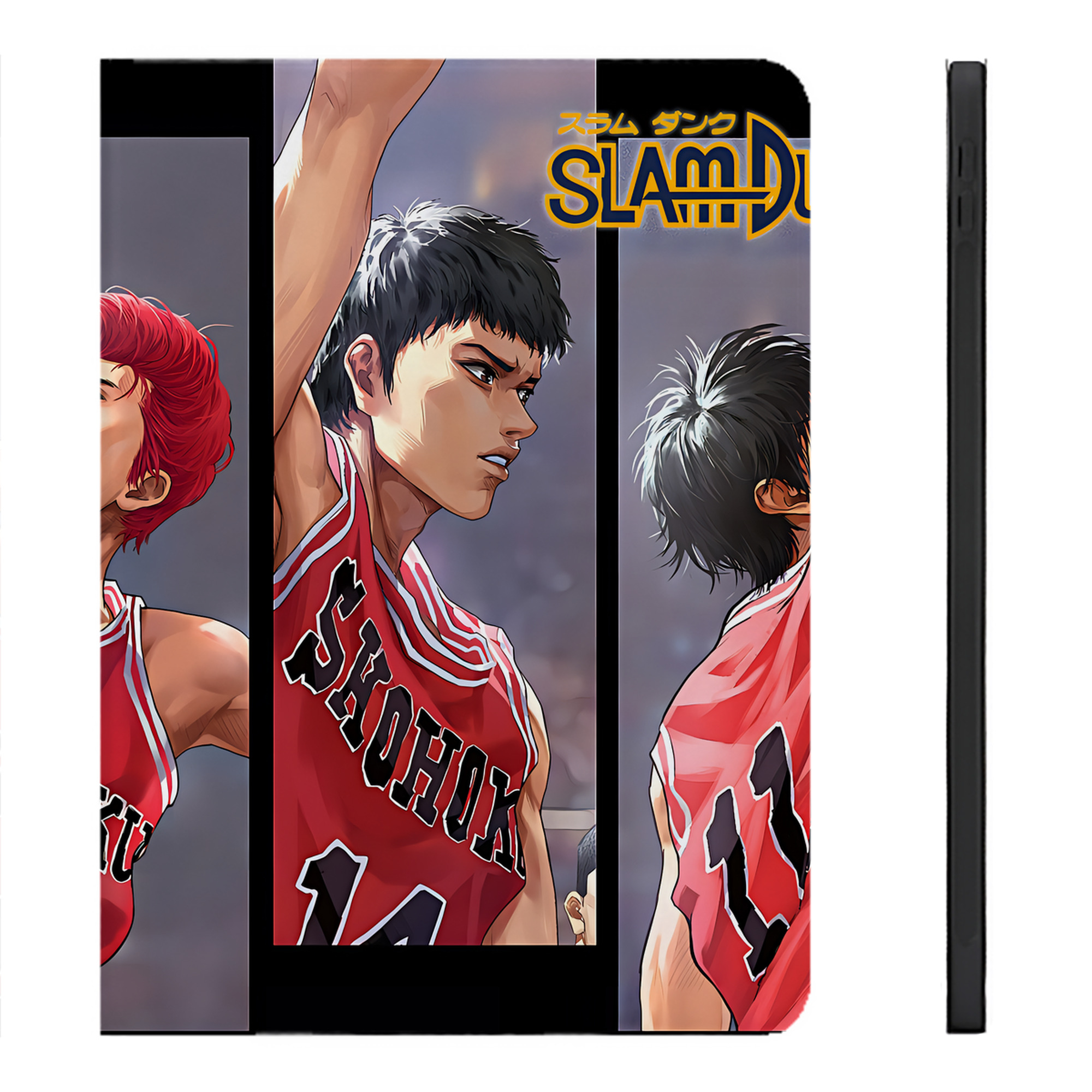 （画像用） SLAM DUNK／スラムダンク IPadケース ペンホルダー付き ブックスタイルデザイン